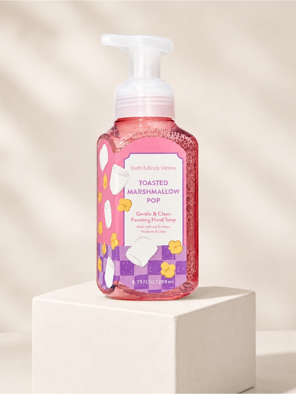 Bath & Body Works Toasted Marshmallow Pop Foaming Hand Soap | 8.75 oz | New